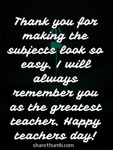 message for teachers day greeting